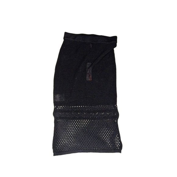 Black Nwt Womens BCB Generation Crochet Skirt - Picture 1 of 3